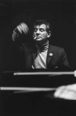 Lisl Steiner - Leonard Bernstein - copyright Lisl Steiner