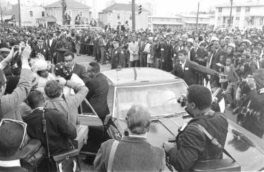 Martin Luther King aftermath 09.04.1968 - copyright Lisl Steiner