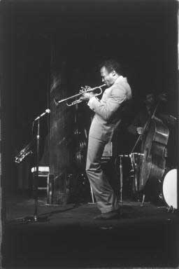 Miles Davis der Buhne 1962 - copyright Lisl Steiner